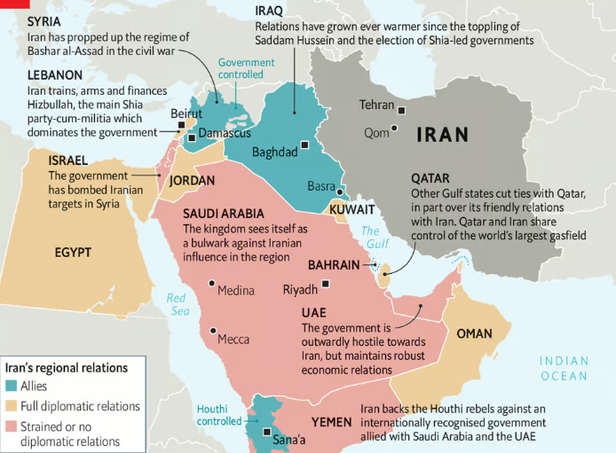 Iran influence in the Middle East