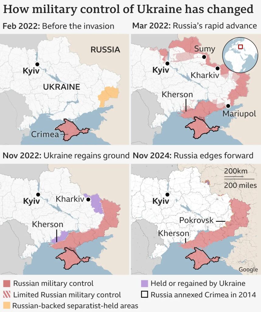 Russia-Ukraine War - Map 3